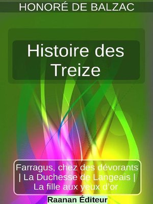 cover image of Histoire des Treize